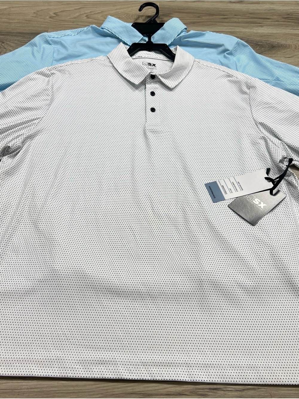 MSX By Michael Strahan 2 Pack Performance Polo Shirts Wicking Men’s Size 2XL NWT